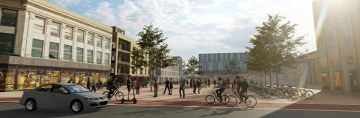 Motherwell town centre artist's impression 2